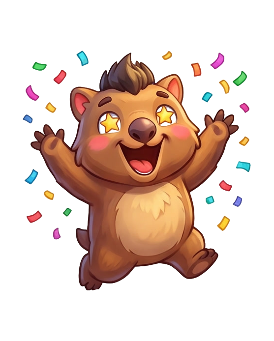 Celebrating wombat