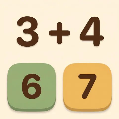 Burrow Math minigame screen