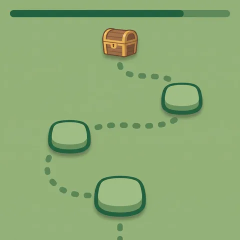 Focus Trail minigame screen